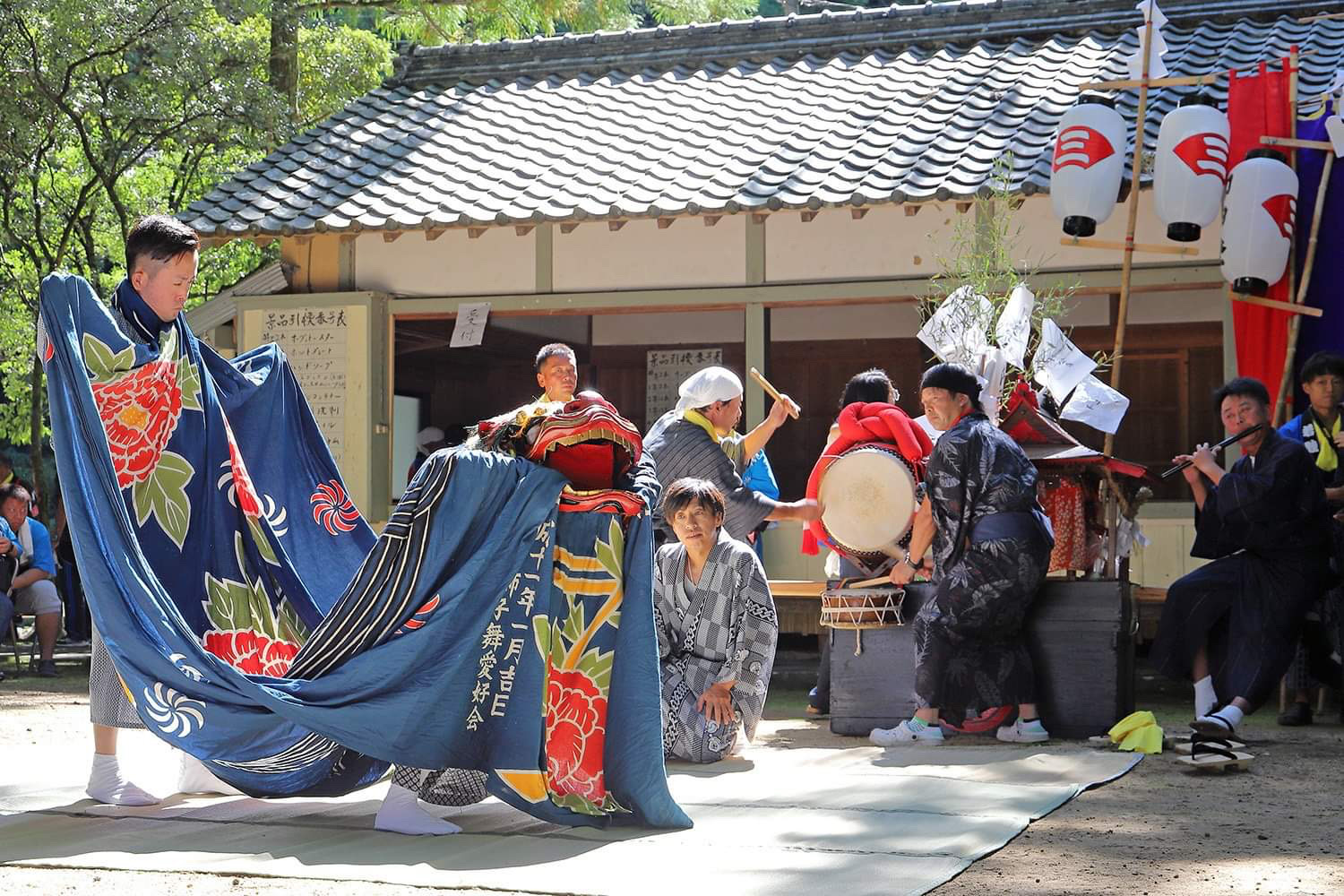 三尾川八幡神社の例祭