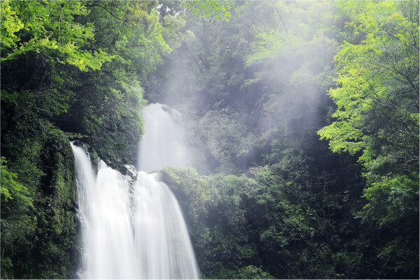 スマホ用中津谷の滝の画像