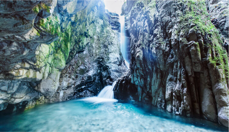 植魚の滝・ハリオの滝の画像